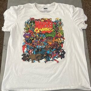 Marvel comics tee.